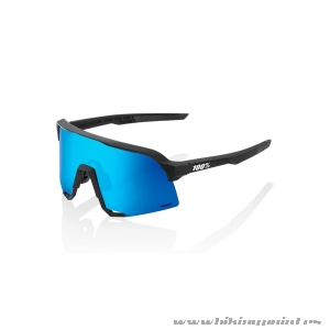 Gafas 100% S3 Matte Black Hiper Blue Multi Mirror    